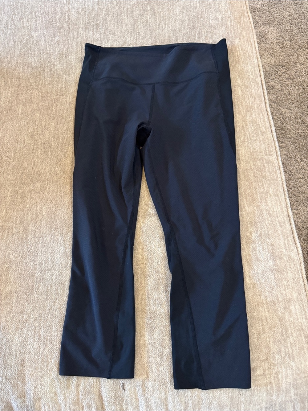 Athleta Black Cropped Leggings